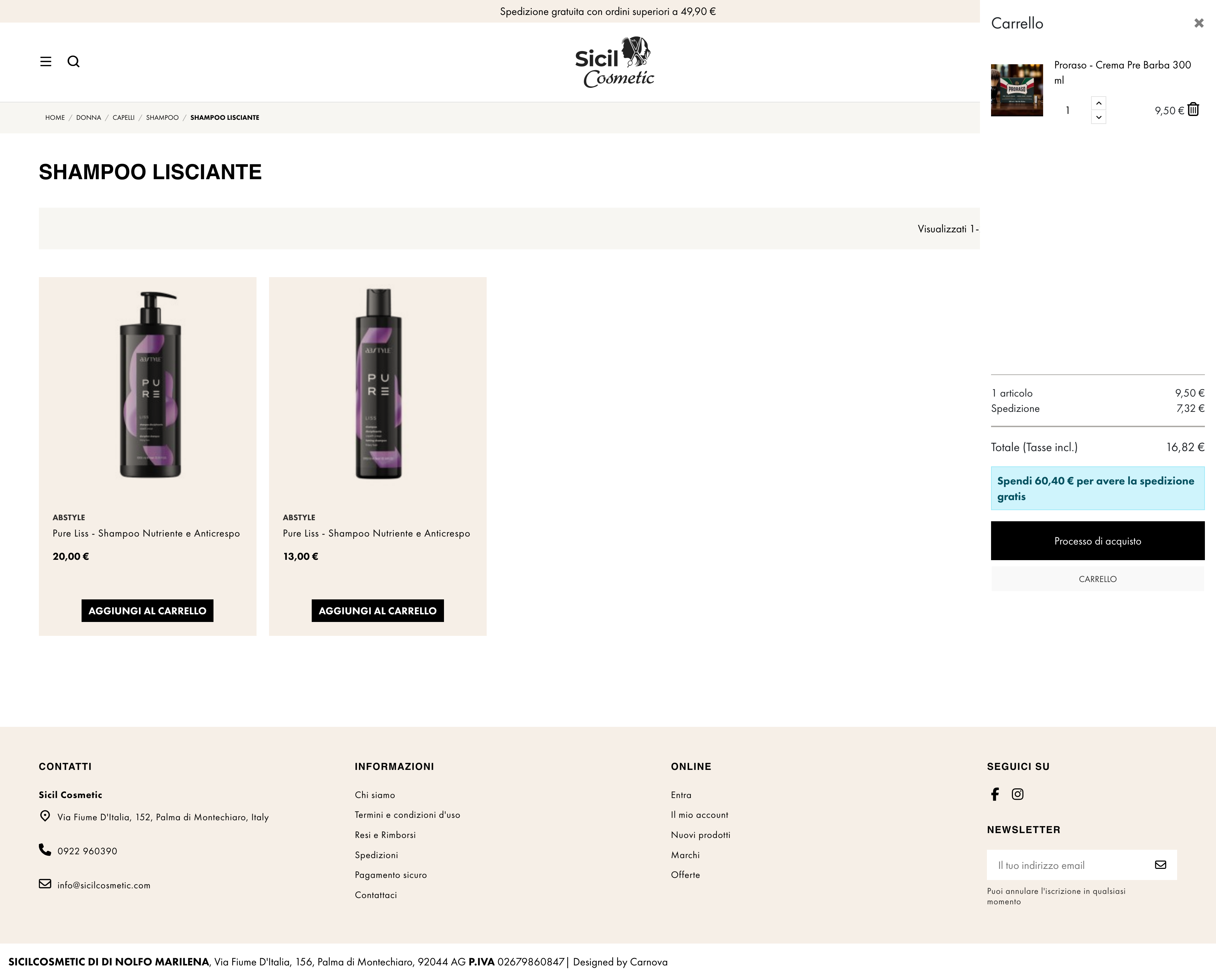 SicilCosmetic — processo 2